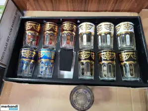 12 Tea Glasses, Oriental Tea Glasses,Tea Glasses,Drinking Glasses