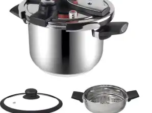 Pressure cooker / couscous pan 2 in 1 - 10 liters - Ø 26 cm - Induction