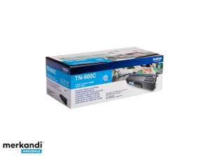 Brother TN-900C Lasertoner 6000Seiten Cyan Lasertoner / Patrone TN900C