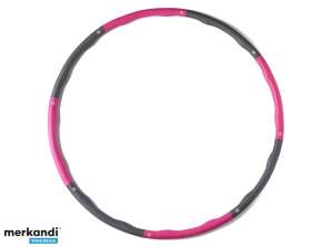 Skum Hula Hoop 95cm (rosa-grå) 8-delt