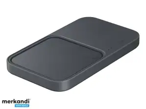 Беспроводное зарядное устройство Samsung Duo с адаптером быстрой зарядки Darkgray EP P5400TBEGEU