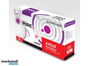 Safira Pure AMD Radeon RX 7700 XT 12GB GDDR6 HDMI DP 11335 03 20G