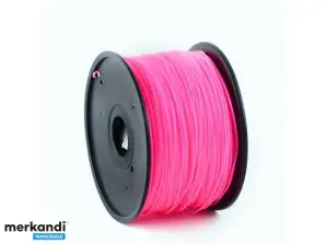 Gembird3 ABS tisková struna (filament) růžová 3 mm 1 kg 3DP-ABS3-01-P