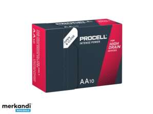Batterij Duracell PROCELL Intense Mignon, AA, LR06, 1.5V (10-Pack)