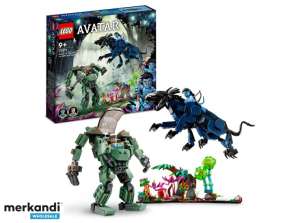 LEGO Avatar Neytiri un Thanator pret Quaritch MPA — 75571