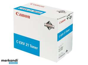 Canon C EXV 21 Tonerpatrone Cyan 14.000 Seiten 0453B002