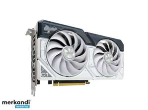 ASUS NVIDIA Dual GeForce RTX 4060 8 ГБ Белый OC Edition 90YV0JC2 M0NA00