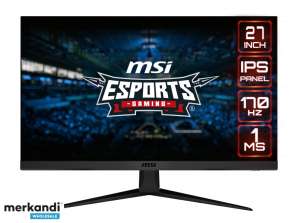 MSI G2712DE 27 Monitor Gaming Esports Negro 9S6 3CB51T 080