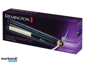 Remington Ισιωτικό Μαλλιών Κεραμικό Ίσιο 230 Μαύρο 45334560100