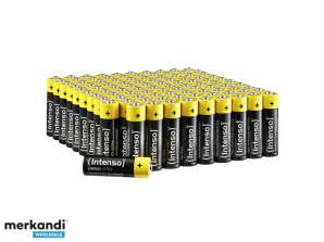 Intenso batterienergi Ultra AA Mignon LR6 alkalisk pakke med 100
