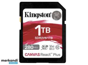 Karta graficzna Kingston 1 TB Canvas React Plus SDXC SDR2V6/1 TB