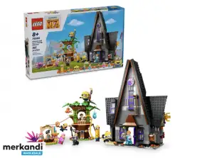 LEGO Minions posiadłość rodzinna Gru i zestaw 75583