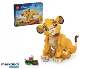 LEGO Disney Classic Simba kráľovské levie mláďa 43243