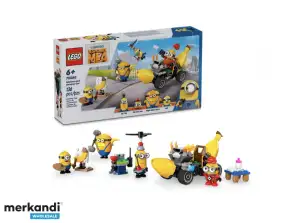 LEGO Minioni in banana avto 75580