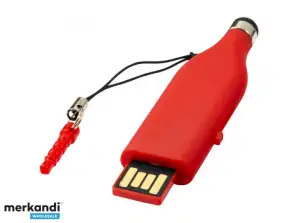 USB-muistitikku 2 Gt punainen kynä 2 in 1