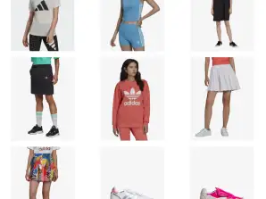 Mix dámskeho oblečenia a športovej obuvi Adidas