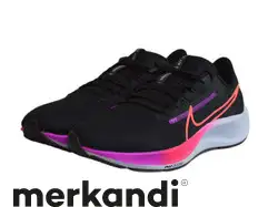 Nike Air Zoom Pegasus 38 Black Hyper Violet Running Shoes - CW7356-011