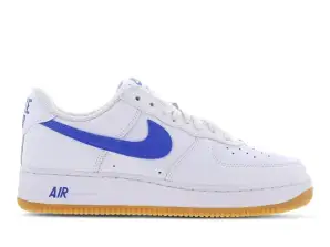 Nike Air Force 1 Lav Retro Wit / Blauw - Heren Sneaker - DJ3911-101