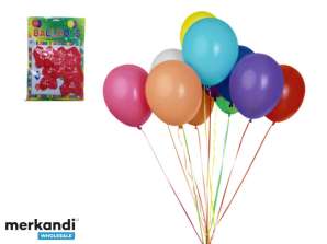 BALLONS BALLONS BALLON SOUS BLISTER 12 PIÈCES SET POUR ANNIVERSAIRE