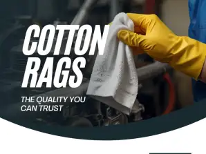 Best CUT COTTON Rags 10kg κύβος για βιομηχανικό καθαρισμό, εργαστήρια και υπηρεσίες αυτοκινήτων - Εργοστάσιο χονδρικής - 100% απόθεμα βαμβακερό πανί