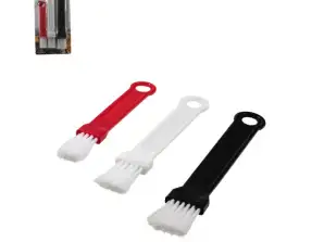 BRUSHES PLASTIC HOUSEHOLD BRUSHES SET OF 3 PIECES