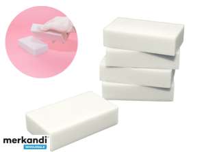 MAGIC SPONGES FOR CLEANING STAIN WASHERS 10 X 7 X 2 CM WHITE