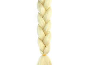 BRITISH Synthetic hair, colorful braids, dreadlocks, highlights, 60 CM, blonde XJ4793