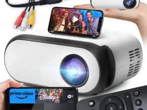 Projector TV-projector Draagbare WiFi Full HD voor telefoon smartphone 3000 lm YL02
