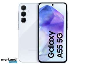 Samsung Galaxy A55 5G 128GB félelmetes jégkék SM A556BLBAEUE