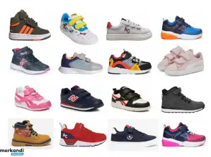 Kids Shoes Lot - Adidas / Puma / Kappa / NB / ... 255 pairs