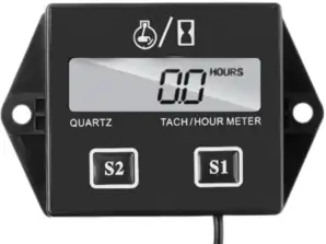 ENGINE HOUR METER MOTORCYCLE TACHOMETER LAWN MOWER MOTOR