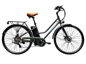 Fujita City Glider elektrisk cykel med rack 10Ah 250W 27.5 tommer