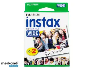 Fujifilm Instax Wide Film 2x10 Folha Filme Instantâneo 4547410173772