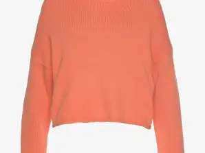 020048 Women's orange sweater by Lascana. Composition: 100% cotton