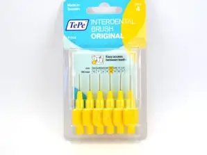 TEPE YELLOW INTERDENTAL BRUSHES 0 7 6PCS