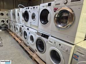 Veļas mašīna, veļas mazgājamās mašīnas. Vairumtirdzniecība. Noliktavas. Lieli daudzumi