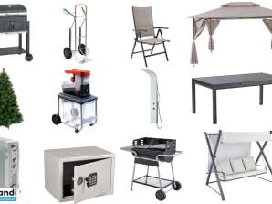 Set med 206 enheter av DIY och nya möbler utan förpackning av någon ...