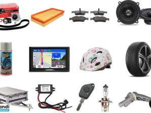 Lot van 474 eenheden van nieuwe auto-onderdelen en accessoires met e...
