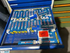 Auction: Lot of Drill Bit Holders (new) - (5 pieces) - (Iscar, 3xD) - (D3N 200-060-25A-3D) - (Diameter 20 mm)