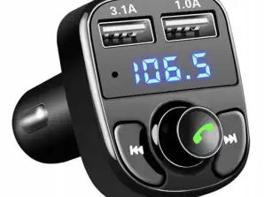 FM MP3 USB BLUETOOTH CAR TRANSMITTER CHARGER