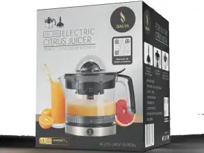 Galya Electric Juicer with Clear Containers and Bi-Directional Rotation