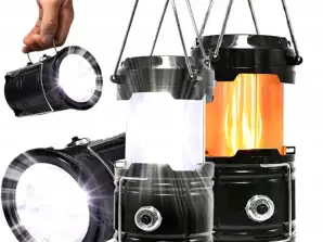 LAMPE DE CAMPING LAMPE SOLAIRE LED RECHARGEABLE
