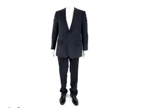 20 ensembles de 2 vestes et pantalons de costume pour hommes vêtements pour hommes, textile en gros pour revendeurs commerce de détail
