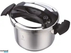Turbo Cooker - 5L Stainless Steel Pressure Cooker - Galya and Choumicha