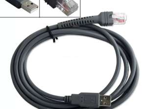 Новый USB-кабель для сканера штрих-кодов Symbol длиной 2,0 м.
