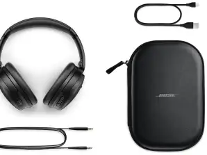 Bose QuietComfort Wireless Noise Cancelling Over-Ear Headphones Black