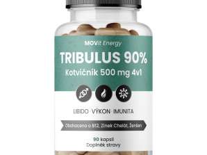 MOVit TRIBULUS 90% Tribulus terrestris 500 мг 4in1, 90 cps.