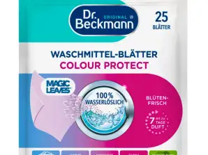 Dr Beckmann Draps de lavage couleur WASCHMITTEL-BLATTER 25pcs