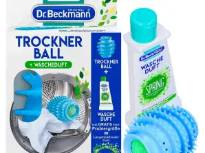 Кулькова сушильна куля Dr Beckmann + парфуми для прання TROCKNER BALL 50 мл