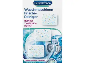 Dr Beckmann Vaskemaskine Cleaner WASCHMASCHINEN FRISCHE-REINIGER 3x20g